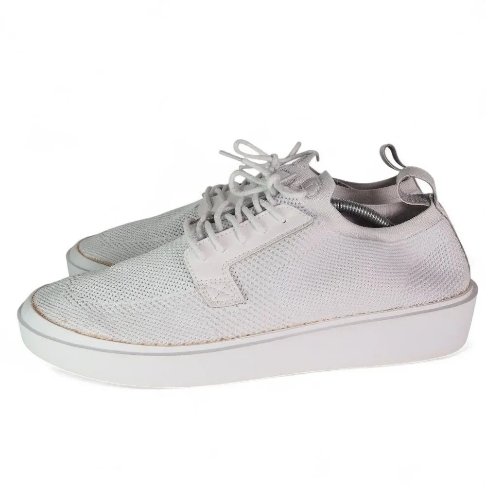 BYLT Premium Basics Lindo Knit‎ Casual Oxford Sneakers White Men's 12